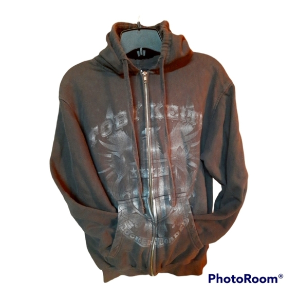 TOBY Keith Locked & Loaded Zippered Hoodie 191 - Picture 1 of 9